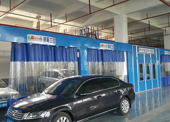 metal fabrication paint booth