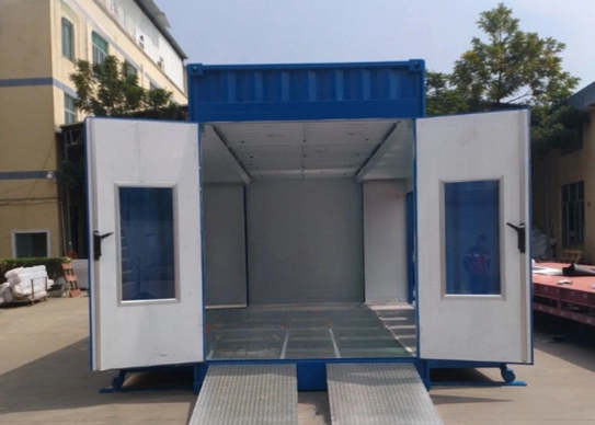 Container Paint Booth