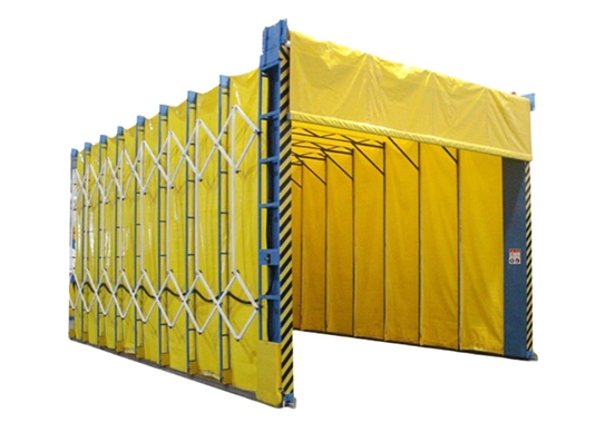 retractable spray booth for sale