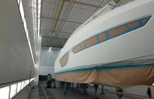 Paint Booth/Paint Line in Marine & Yacht