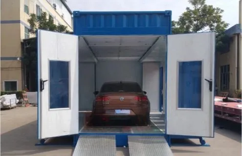 Container Spray Booth