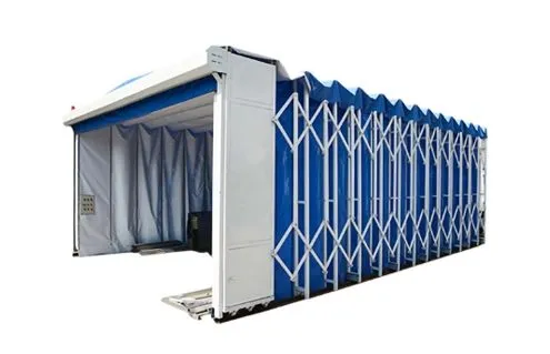 Telescopic Paint Booth