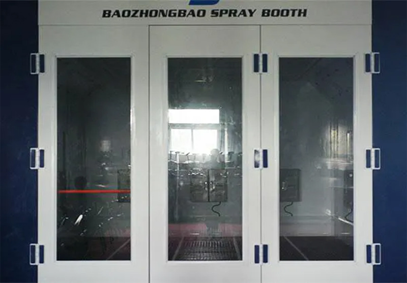 FB 1000 CE Approved China Manufacturer Downdraft Bus Spray Painting Booth